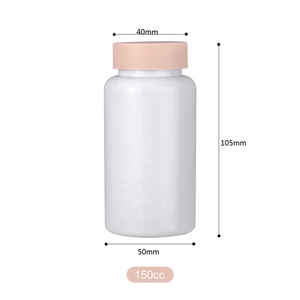 Großhandel Private Label 60cc Weiß Hersteller Medizin Vitamin Kapsel Flasche Pille Ergänzung Pharmazeut isch - Product Image 5