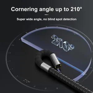 Endoscope d'inspection <span class=keywords><strong>TESLONG</strong></span> TD500 avec objectif articulé de 5,5 mm, 1080P, 2,0 MP, écran IPS de 5 pouces, caméra d'inspection à commande bidirectionnelle à 360 degrés - Product Image 3