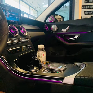 ไฟตกแต่งบรรยากาศ 64 สี สำหรับรถยนต์เมอร์เซเดส-เบนซ์ ซีคลาส W205 GLC X253 ชุดแต่งช่องแอร์ด้านหลัง - Product Image 2