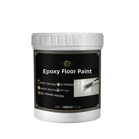 Peinture de sol autolissante époxy transfrontalière, revêtement décoratif intérieur/extérieur, usage domestique, résistant à l'usure, antidérapant