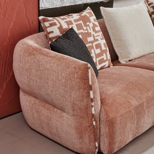 Canapé-lit en velours moderne de luxe en forme de L, avec des caractéristiques réglables, un design durable, un canapé sans os écologique pour <span class=keywords><strong>appartement</strong></span> - Product Image 3