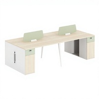 Estación de Trabajo para Oficina, Escritorio para Computadora, Muebles Modernos para Empleados, Mampara de Separación, Mesa Ejecutiva de Lujo, Personalización de Muebles