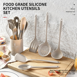 Ensemble d'ustensiles de cuisine en silicone 32 pièces - <span class=keywords><strong>Spatule</strong></span> antiadhésive, cuillère à soupe, outils de cuisine, ensemble de spatules et cuillères de cuisson - Product Image 3