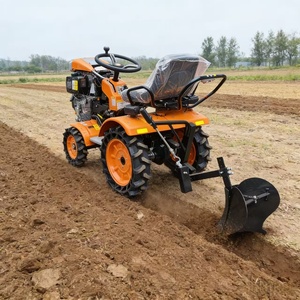 Mini Cultivadora con Motor Diésel de 12 HP, Multifuncional, para Jardín y Desmalezadora Rotativa para Pequeñas Granjas, Oferta 2026 - Product Image 1