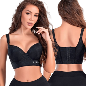Bonne qualité gros <span class=keywords><strong>seins</strong></span> levage armature large bande soutien-gorge grande taille femme soutien-gorge large bande Bralette soutien-gorge de contrôle des graisses - Product Image 2