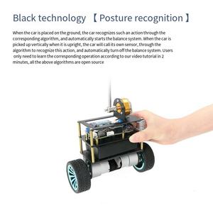 Robot d'équilibrage de deuxième ordre chaud B585 DP2 pendule inversé <span class=keywords><strong>LQR</strong></span> contrôle la voiture intelligente à auto-équilibrage à deux roues STM32 - Product Image 3