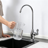 Robinet Purificateur d'Eau Moderne en Acier Inoxydable avec Filtre à Circulation Unidirectionnelle pour Cuisine Domestique – Robinet d'Eau RO
