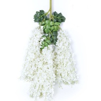 INUNION Factory – décoration de maison en gros, 3 Branches, décorations de fête de mariage, vignes de fleurs suspendues, fleur de glycine artificielle