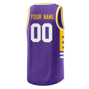 Diseño personalizado Impreso Transpirable Secado rápido Reversible Unisex Sin mangas Baloncesto Jerseys Uniforme Conjunto - Product Image 4