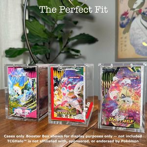 Boîte de rangement Pokémon en acrylique personnalisée, boîte de suppléments de cartes Pokémon moderne, étui magnétique en acrylique, boîte de boosters Pokémon UV - Product Image 3