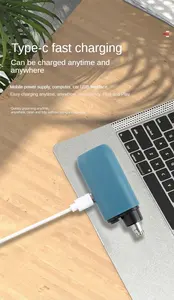 USB Charging Portable <b>Mini</b> Nose Hair Trimmer Electric Face Care <b>Kit</b> <b>Tools</b> for Men Smart Home Product - Product Image 6
