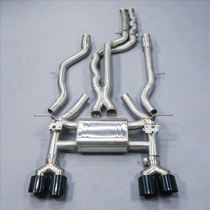 Titanium High Performance Equal Length Valved Sport Exhaust System for BMW M4 M3 F80 F82 F83 S55B30 2014-2019 - Product Image 6