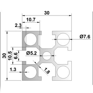 Aluminum Alloy 6000 Series T5 Profile Fish Tank Frame Multi-layer Bearing Bottom Custom Straw Tank Rack with Cutting Service - Product Image 6