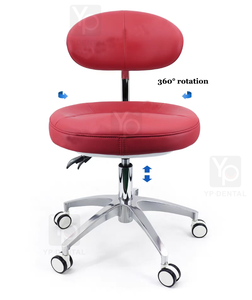 Sedia a sella uso ufficio portatile sedia medica fornitura di sgabello assistente medico mobile dentale - Product Image 4