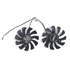 Nuevo ventilador GPU GTX1650 75MM <span class=keywords><strong>1650</strong></span> para ventilador de tarjeta gráfica <span class=keywords><strong>MSI</strong></span> GEFORCE GTX <span class=keywords><strong>Super</strong></span> Ventus XS - Product Image 4
