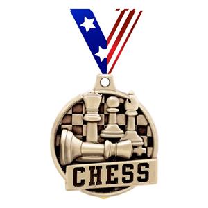 เหรียญหมากรุกโลหะแบบกำหนดเองขายส่ง 123 Honor สำหรับการแข่งขันหมากรุก กีฬา และงานอีเว้นท์  พร้อมสลักเป็นของที่ระลึก ชุบทอง หล่อขึ้นรูป - Product Image 2