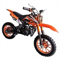 Motocicleta Todoterreno Popular de 49cc y 2 Tiempos para Niños, Motocross de 2 Ruedas