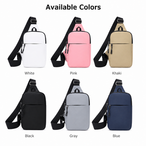Borsa a Tracolla Piccola Personalizzabile con Logo, Marsupio, Borsa a Spalla per Telefono, Borsa Messenger <span class=keywords><strong>da</strong></span> Petto per Uomo e Donna, Vendita all'Ingrosso per Viaggi e Attività all'Aperto - Product Image 6
