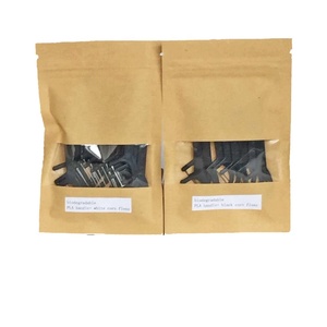 Acquista 30 Pezzi di Filo Interdentale Vegano con Manico in PLA Naturale Biodegradabile, Filo Interdentale in Seta - Product Image 4