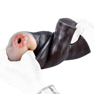 GEEBA Nuevo Masturbador de Doble Orificio con Forma de Rata, Copa de Silicona Suave para Hombres, Juguete Sexual con Vagina Realista para Masaje de Próstata - Product Image 4