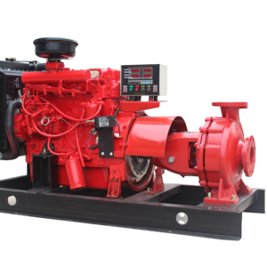 Pompe à eau motorisée pour l'irrigation agricole WP100-50H-WP324-33H, débit élevé et surpression élevée pour l'irrigation des terres, type fixe - Product Image 1
