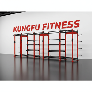 Racks de Gimnasio Personalizados, Jaulas y Soportes para Pesas, <span class=keywords><strong>Rack</strong></span> de Sentadillas Multiusos para Levantamiento de Pesas - Product Image 1