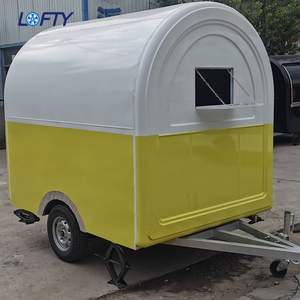 街头食品车 商业食品售卖车 带冷冻柜的小型冰淇淋车 - Product Image 1