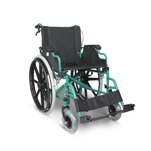 Silla de Ruedas Manual Plegable Rong Jun RJ-W805B con Diseño Reforzado en X para Ancianos y Personas con Discapacidad, Asistencia para la Movilidad - Product Image 2