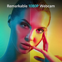 1080P 60fps CMOS Sensörlü, Dahili Mikrofonlu, 90 Derece Görüş Açılı, Tak ve Çalıştır USB Oyun Web Kamerası (Stokta Mevcut)