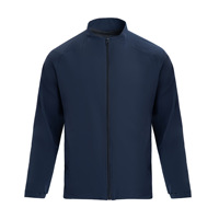 Veste Softshell de sport pour homme, imperméable, coupe-vent, veste de yoga pour l'automne, design uni, col montant, fermeture éclair, respirante