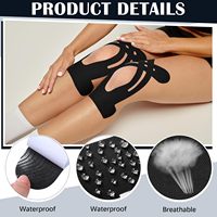 MR vente en gros de ruban étanche pour les sports de genou patch de protection musculaire pour les coureurs de marathon bandage fixe musculaire