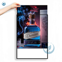 Boîte à lumière pour la publicité affiche Led bannière Led cadre photo Restaurant Menu affichage LED cadre affichage