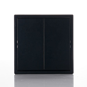 Đầy màu sắc thiết kế hiện đại bảng lớn nhựa Bìa điện chuyển đổi và ổ cắm EU tiêu chuẩn 2 Gang 1 cách 2 cách tường chuyển đổi ánh sáng - Product Image 1