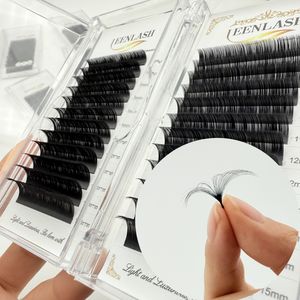 Extensiones de Pestañas de Volumen Ruso Individuales de Seda de Terciopelo Hechas a Mano al por Mayor, Crea Tu Propia Marca con Etiqueta Privada CC - Product Image 5