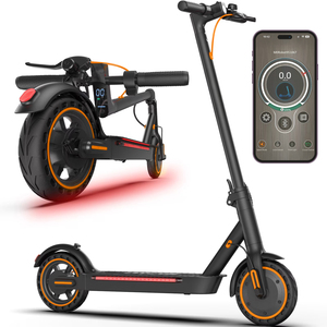 Trottinette électrique portable 350W pour adultes, <span class=keywords><strong>batterie</strong></span> lithium 36V 7.5Ah, 19MPH, pliable, pneus solides alvéolés de 8,5 pouces, autonomie de 25-30 km - Product Image 1