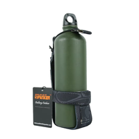 Porte-bouteille léger personnalisé pour le camping et la randonnée, pochette tactique Molle, porte-bouteille d'eau tactique pour l'extérieur