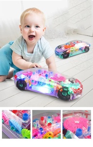 Sản Phẩm Mới Đồ Chơi Điện Đèn Nhấp Nháy Đồ Chơi Xe Hơi Khái Niệm Phổ Biến Theo Dõi Đua Xe B/O Có Âm Nhạc - Product Image 4