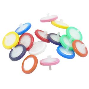 Membrana customizável do polipropileno do OEM 13 0,22 0,45 <span class=keywords><strong>PTFE</strong></span> PE Material Nylon Seringa Filtro Lab Consumíveis 100pcs MOQ Lab - Product Image 6