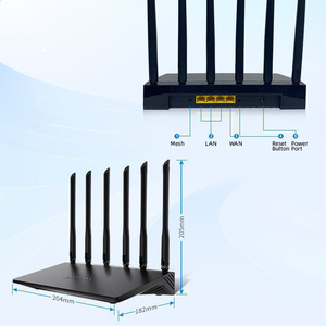 เราเตอร์ไร้สายแบบดูอัลแบนด์ประสิทธิภาพสูง กิกะบิต สำหรับเครือข่ายอุตสาหกรรมและบ้าน พร้อมฟังก์ชันสมาร์ท VPN และไฟร์วอลล์ 4 พอร์ต - Product Image 6