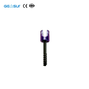 Geasure Hoogwaardig Monoaxiaal Reductie Spinale Pedikelschroefsysteem Titanium Legering Wervelkolomimplantaat - Product Image 4
