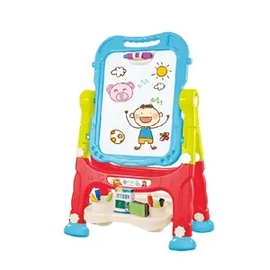 Konig Kids Double Sided Easel Painting Magnetic Kids Children Drawing Pad Drawing Board Toys