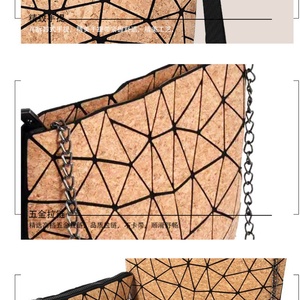 Boshiho - Bolso de Mano Vegano de Corcho de Diseño, para Viajes y Negocios, Ecológico y Suave para Mujer - Product Image 6