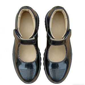 Uganda Ladies <b>Black</b> Rubber <b>Mary</b> <b>Jane</b> Pumps Thick Heel Square Toe Slip-On Office Shoes All Seasons Ready Stock Supply - Product Image 4