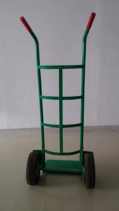 Chariot à main robuste, capacité de charge de 200 kg, <span class=keywords><strong>HT1830</strong></span>, avec deux roues pneumatiques - Product Image 3