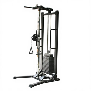 Sistema di Pulegge Regolabili in Acciaio di Alta Qualità, Macchina per Allenamento Unilaterale per Tricipiti, Petto e Schiena, Peso Massimo 65KG - Product Image 6