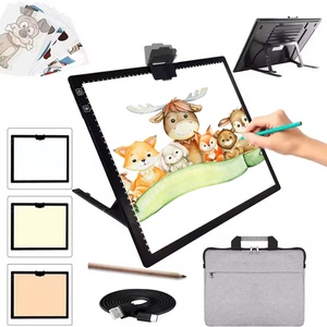 Tablero de Dibujo LED Portátil A4 A3 Ultrafino con Brillo Ajustable, Caja de Luz para Trazado - Product Image 1