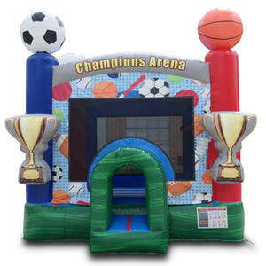 Château gonflable sportif Champions Arena All StarTrophy pour la <span class=keywords><strong>location</strong></span> de fêtes d'enfants - Product Image 1