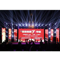 Mur d'écran LED de publicité d'intérieur d'affichage à LED de location d'étape de panneau de 500x500mm