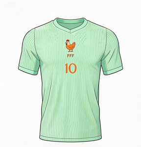 Maillots de football France 2026 domicile et extérieur, <span class=keywords><strong>maillot</strong></span> de joueur, <span class=keywords><strong>maillot</strong></span> de <span class=keywords><strong>foot</strong></span> imprimé avec nom/numéro, pour l'équipe nationale - Product Image 1