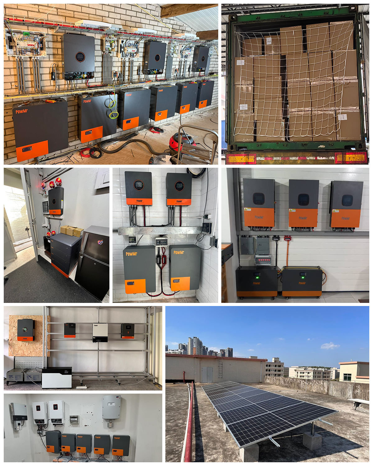 PowMr Official Flagship Store 4KW 24V 6KW 48V Split Phase 110V/220VAc All in One Solar Inverter for Solar System · image 4